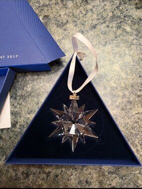 Swarovski 2017 Annual Edition Ornament Crystal Holiday Ornament